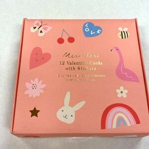 Meri  Meri valentine card with stickers